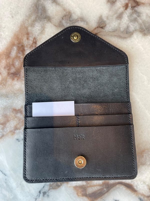 Leather Wallet - Black - Image 2