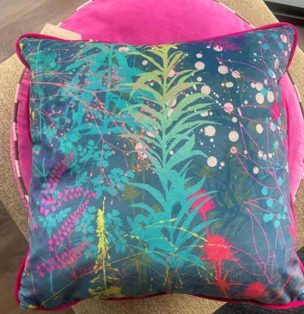 SALE Cushion - Serendipity - Rainbow Velvet