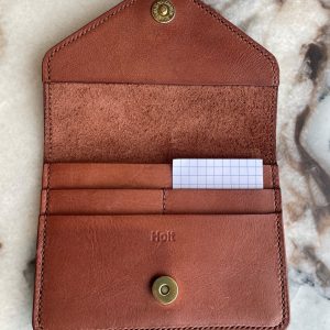Leather Wallet - Tan