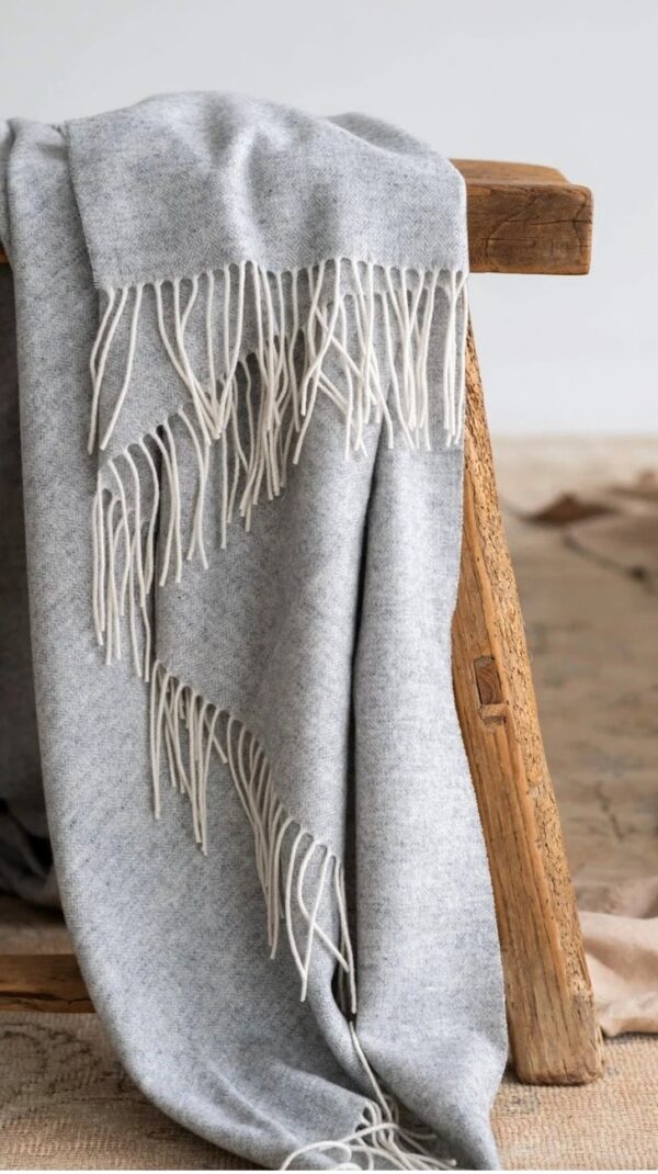 Cashmere Merino Bach Blanket - 5 colour options - Image 7