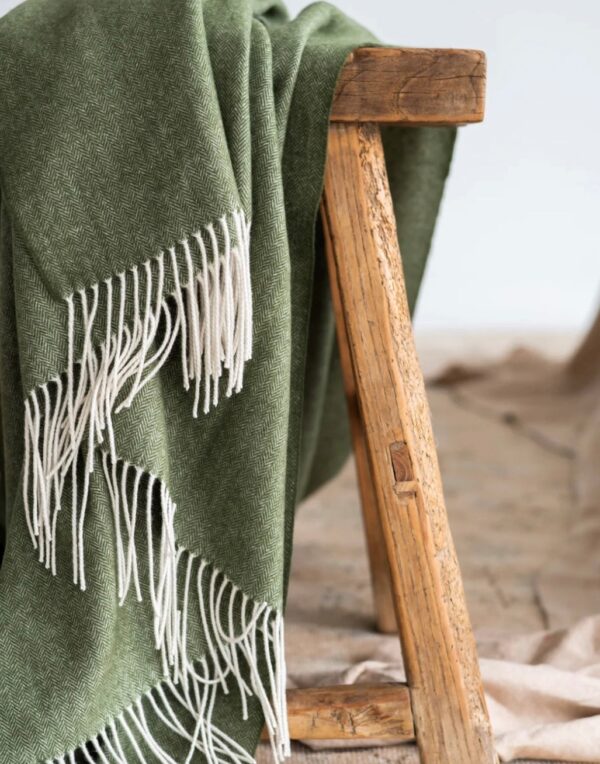 Cashmere Merino Bach Blanket - 5 colour options - Image 3