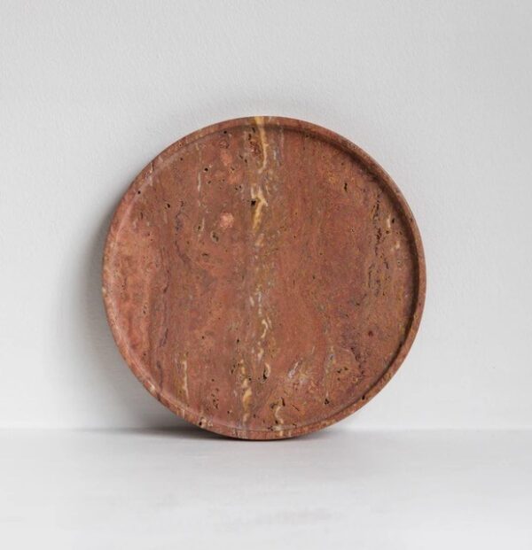 SALE Riviera Platter - Red Travertine - 20
