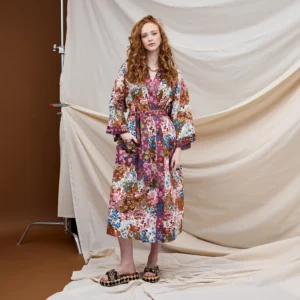 Genevieve Cotton Robe