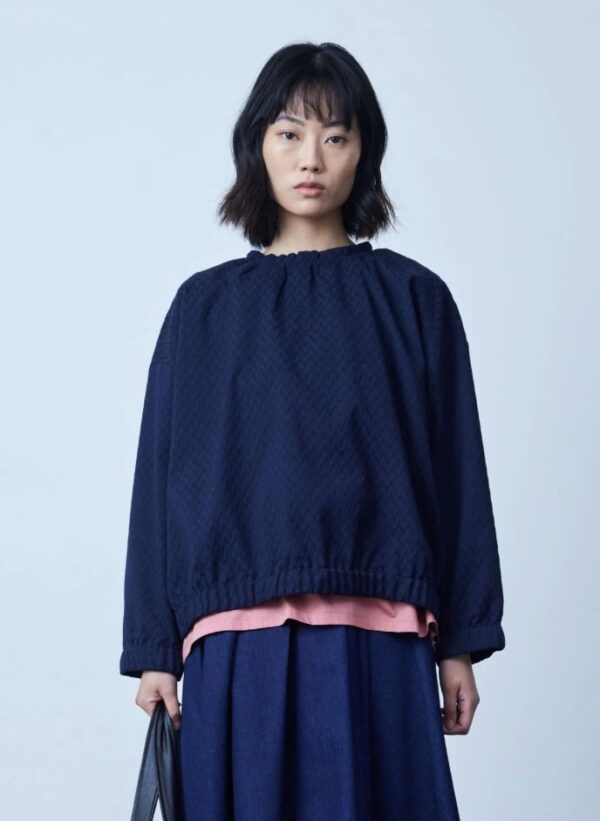 SALE Iris Top - Navy - Image 3