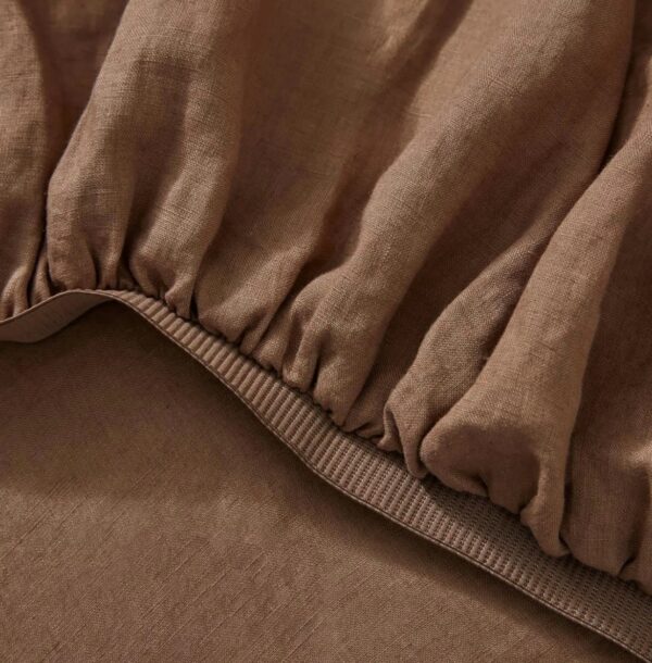 Linen - Fitted Sheet - 6 sizes & 9 colours - Image 3