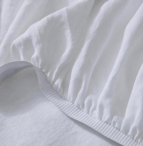 Linen - Fitted Sheet - 6 sizes & 9 colours - Image 6