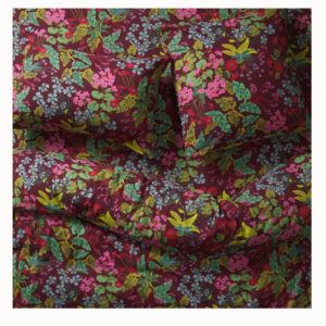 Genevieve Cotton Quilt Cover - Mahogany