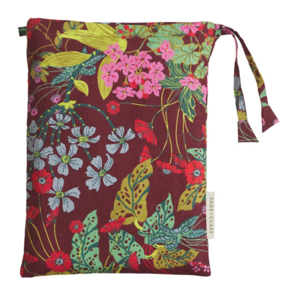 Genevieve Cotton Pillowcase Set - Mahogany - Image 2