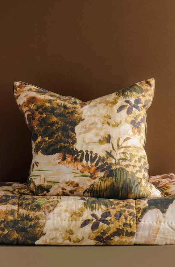 Euro Pillowcases (pair) Floresta - various colours - Image 2