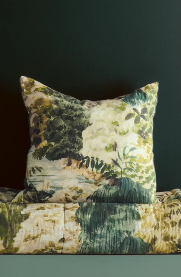 Euro Pillowcases (pair) Floresta - various colours - Image 3
