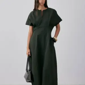 Gregory - Mako Dress - Dark Khaki