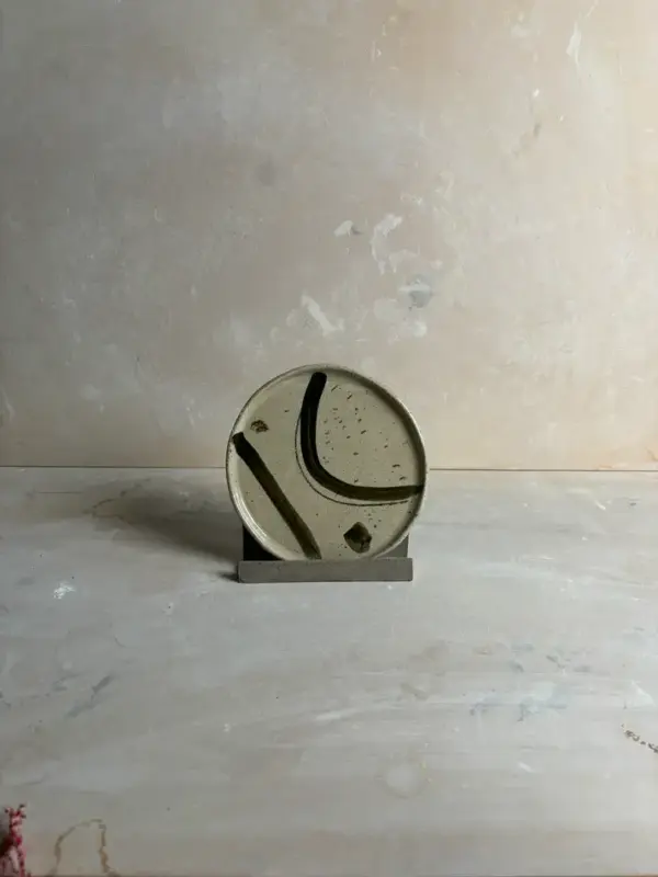 Side Plate - Abstract Decoration