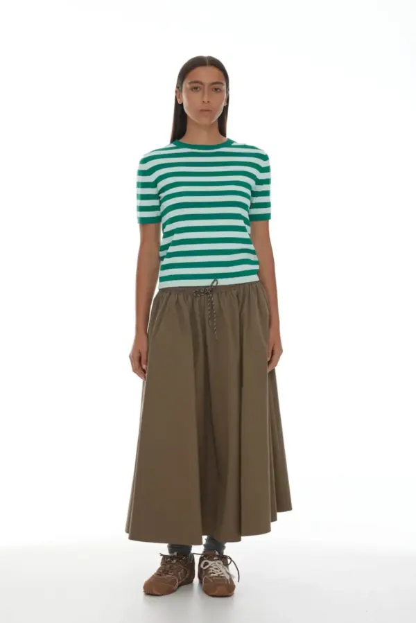 Ricochet -Maria Skirt - Truffle