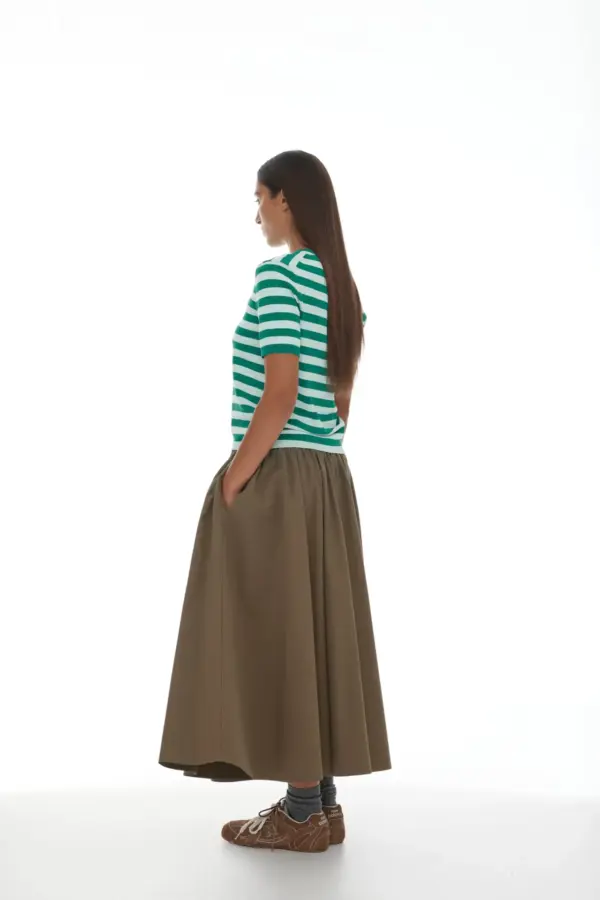 Ricochet -Maria Skirt - Truffle - Image 4