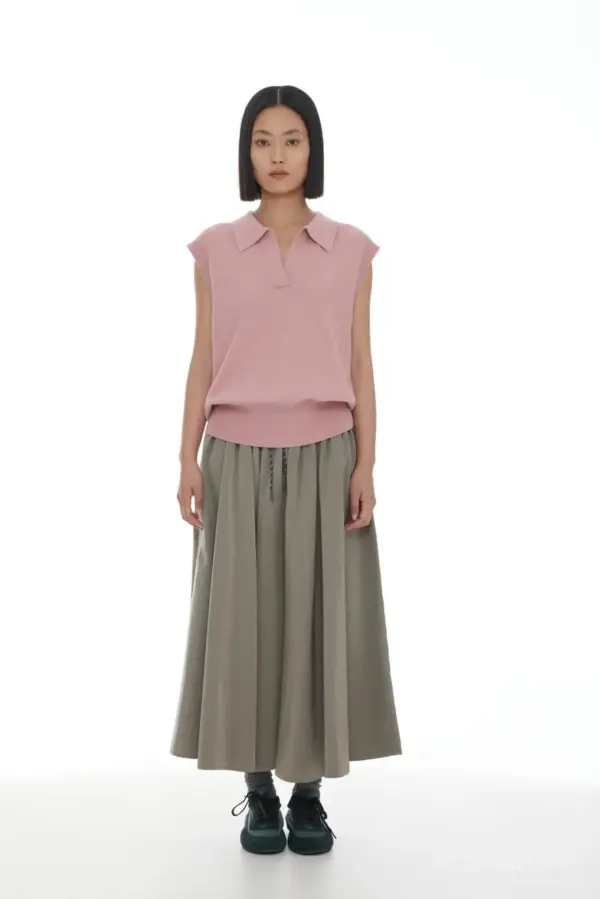 Ricochet Maria Skirt - Moleskin with Drawcord