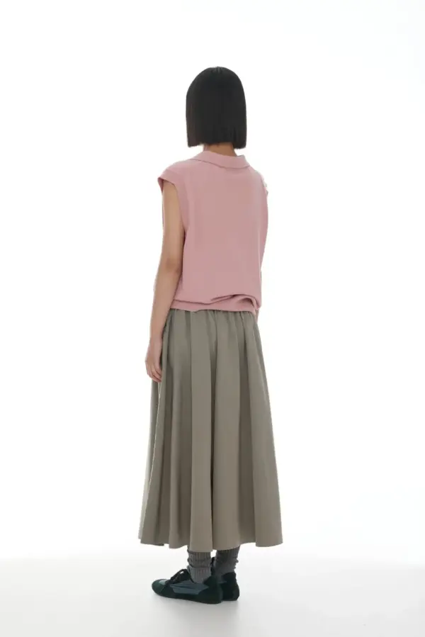 Ricochet Maria Skirt - Moleskin with Drawcord - Image 3