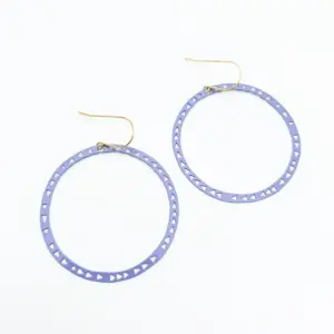 Earrings - Triangle Hoop - 2 colours
