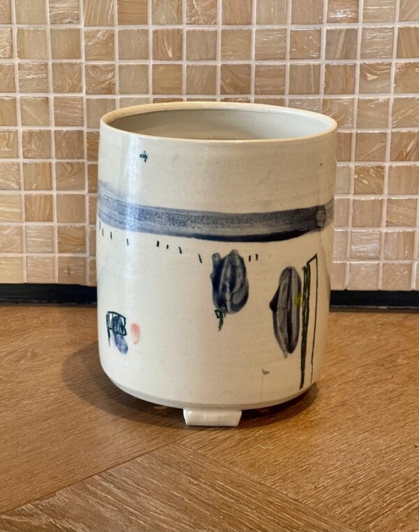 Utensil Holder - Abstract decoration