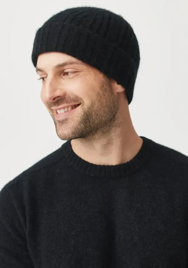 Rib Beanie - 2 colours - Image 3