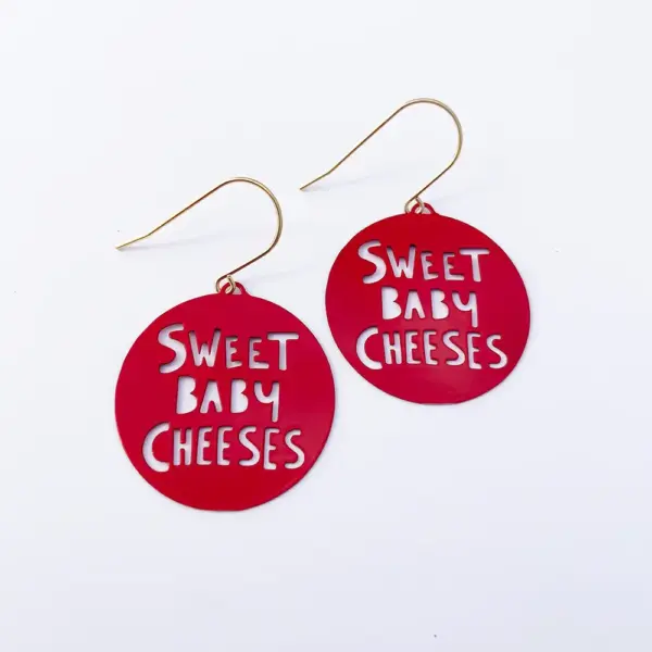 Earrings - Sweet Baby Cheeses