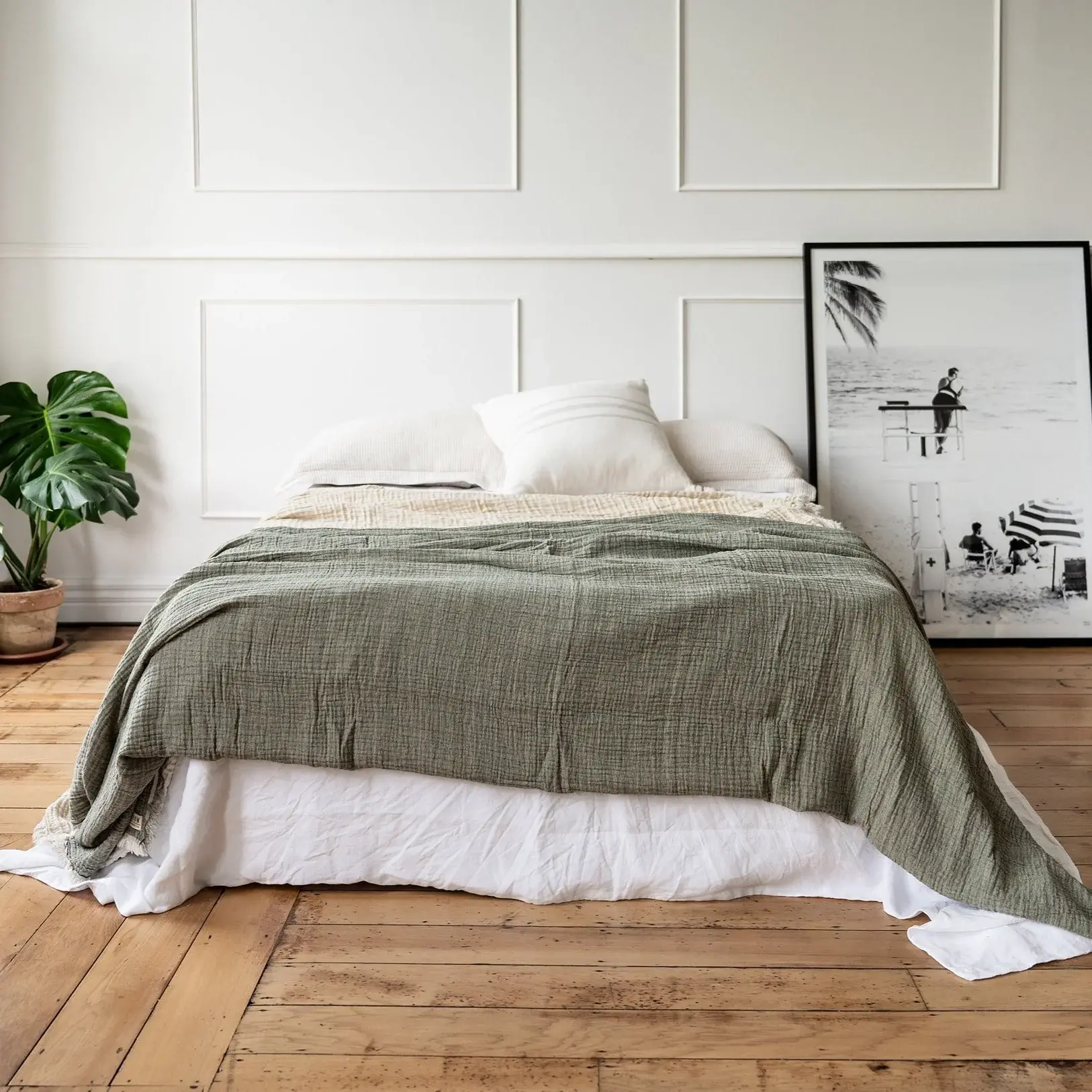 Nomad Linen Blanket - 2 colours