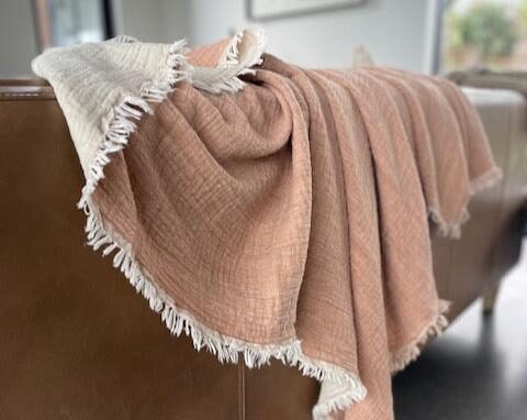 Nomad Linen Blanket - 2 colours - Image 5