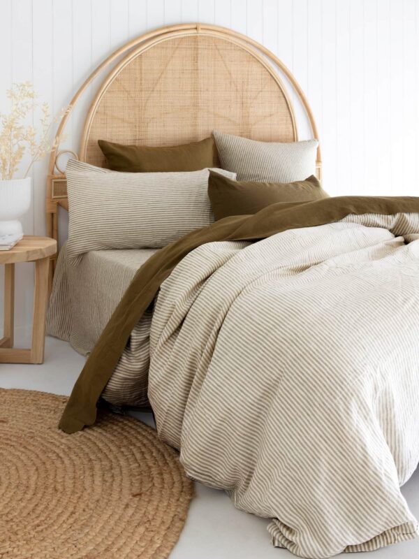 Carlotta+Gee - Linen Duvet Cover Queen - Image 7