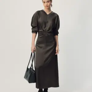Gregory - Dorienne Dress - Truffle