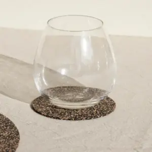 Dash coasters - recycled rubber & cork