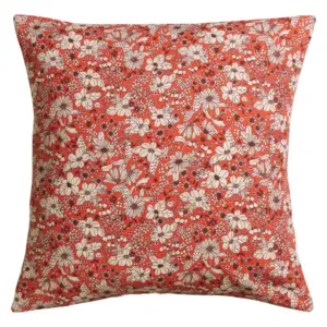 Sage & Clare - Evette Scarlet Cotton Pillowcase Set - Euro