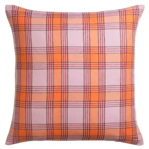 Sage & Clare - Isla Vivid Coral Linen Pillowcase Set - 2 sizes
