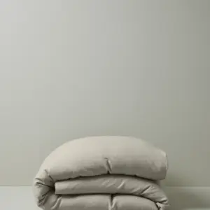 Weave - Ravello Linen Quilt Cover - Bone - Queen