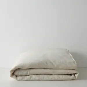 Weave - Sova Linen Quilt Cover - Savanna - King