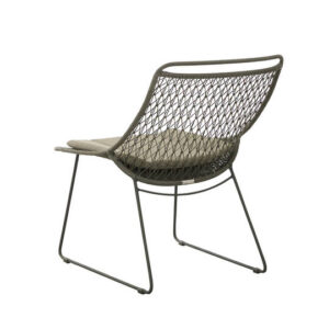 Corsica Sleigh Chair - Moss