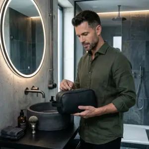 Marco Leather Washbag