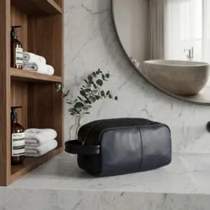Packa Leather Washbag