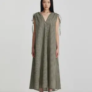 Ricochet Armadi Dress - Khaki + Butter Stripe