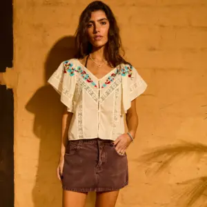 Sage x Clare Zaria Blouse