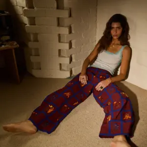 Sage x Clare Florina Wide Leg Pant